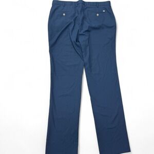 Peter Millar E4 Performance Wicking Pants Blue 38 Unhemmed NWT Golf Light Casual